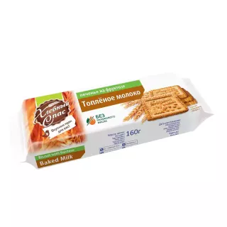 كوكيز دايت بالحليب المكثف محلى بالفركتوز 160غم