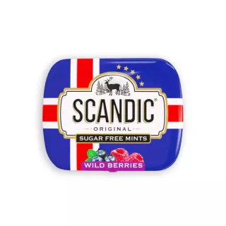 حامض حلو سكاندك دايت بالتوت البري 14غم